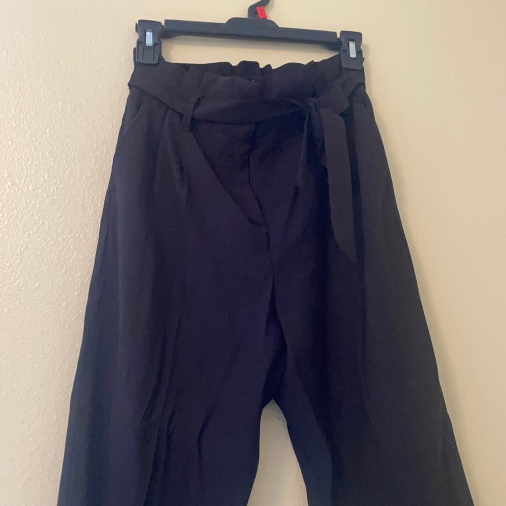 Black pants. Office working